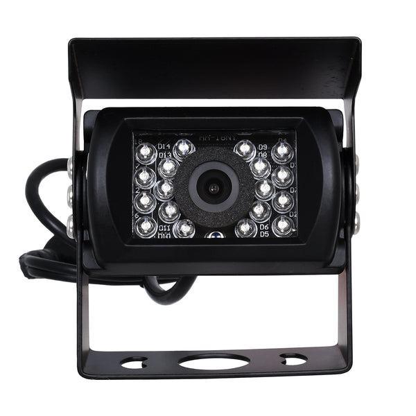 86024 Cameră color 720p CMOS HD Vizualizare spate DC 12-24V 170 ° Captura de noapte cu linii de parcare și 14,5 metri de RCA IP65 IP65