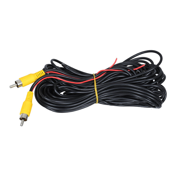 Farb-720p-CMOS-HD-Rückfahrkamera für PKW und LKW, DC 12–24 V, 170°-Nachtaufnahme mit Parklinien und 14,5 m RCA-Signalkabel, wasserdicht IP65