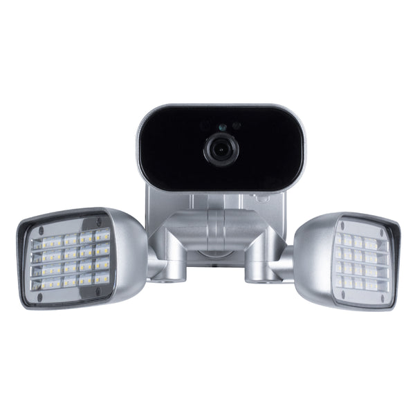 86045 Αυτόνομος Ηλιακός Προβολέας LED SMD 24W 1200lm με IP Camera 1080P 2MP 4G SIM CARD WiFi 150° Ενσωματωμένη Μπαταρία 3200mAh Φωτοβολταϊκό Πάνελ Αισθητήρα Ημέρας-Νύχτας & Ρύθμιση Χρόνου Ανάμματος Αδιάβροχος IP66 Ψυχρό Λευκό 6000K - Ασημί