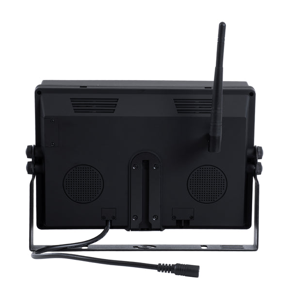 86069 9 "Ecran color WiFi pentru mașină - camion DC 12-24V - pentru conectare până la 4 camere wifi 1080p HD Vizualizare spate - Negru