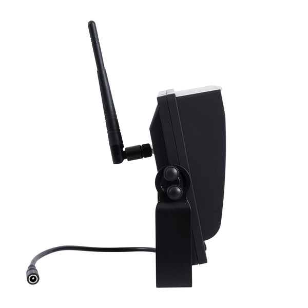 86069 9 "Ecran color WiFi pentru mașină - camion DC 12-24V - pentru conectare până la 4 camere wifi 1080p HD Vizualizare spate - Negru