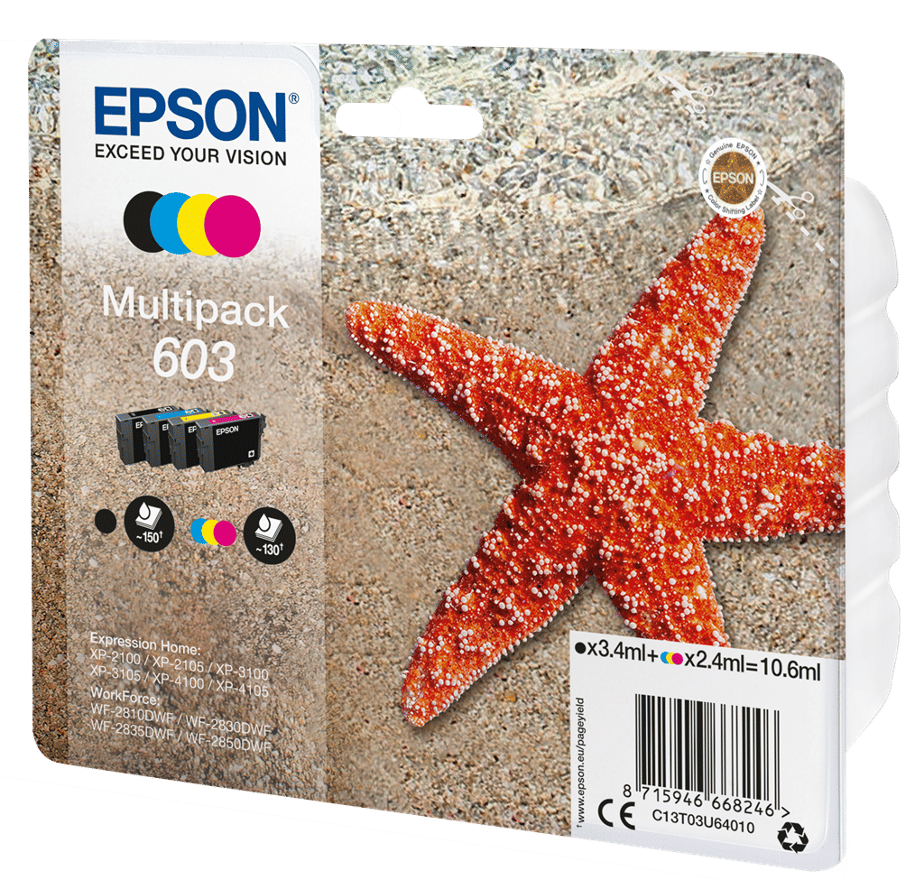 Μελάνι Epson 603 Multipack 4-colours
