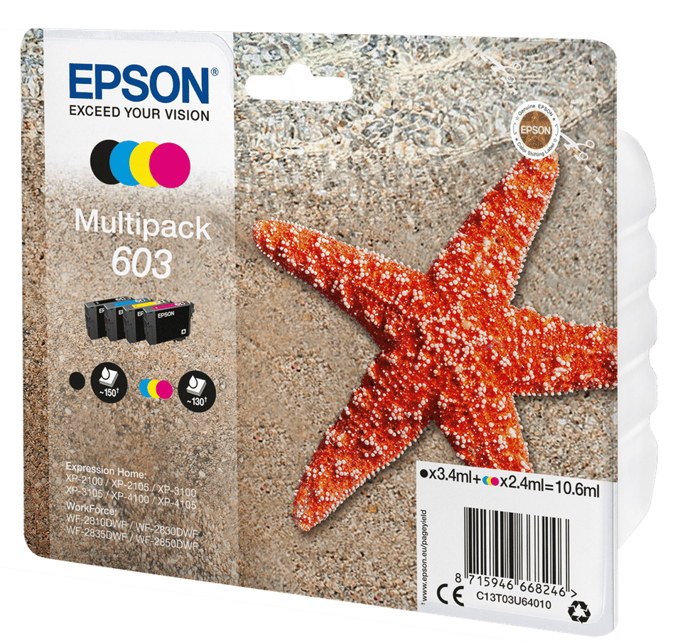 Μελάνι Epson 603 Multipack 4-colours