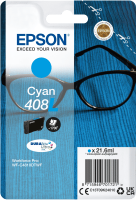 ΑΝΑΛΩΣ EPSON Singlepack Cyan 408L