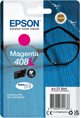 ΑΝΑΛΩΣ EPSON Singlepack Magenta 408L