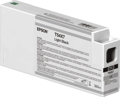 Epson UltraChrome HDX HD Γνήσιο Μελάνι Εκτυπωτή InkJet Ανοιχτό Μαύρο / Μαύρο (C13T54X700)