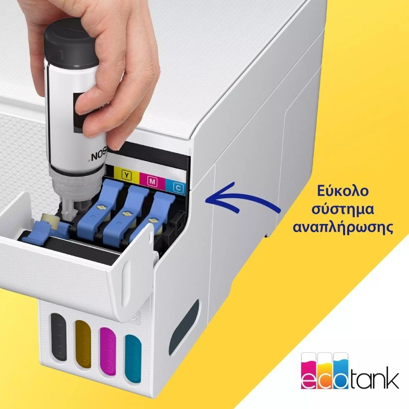 Πολυμηχάνημα Inkjet Epson EcoTank L3276 Έγχρωμο