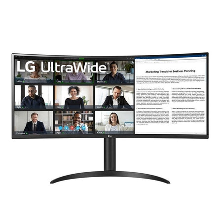 Οθόνη LG 34" 34WR55QK-B VA QHD Curved