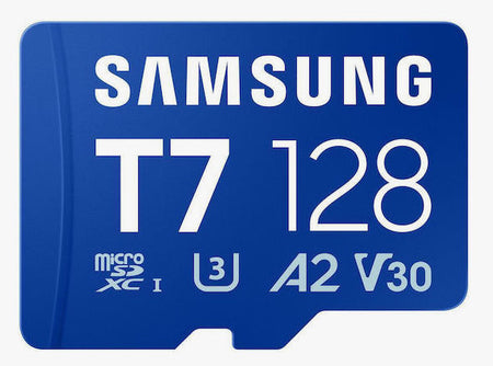128GB SAMSUNG MicroSD T7