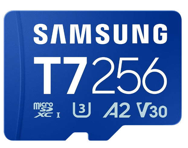256GB SAMSUNG MicroSD T7