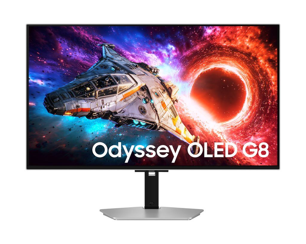 Οθόνη Samsung 32" OLED Odyssey G8 LS32HG800SUXEN 4K 240Hz USB-C 98W