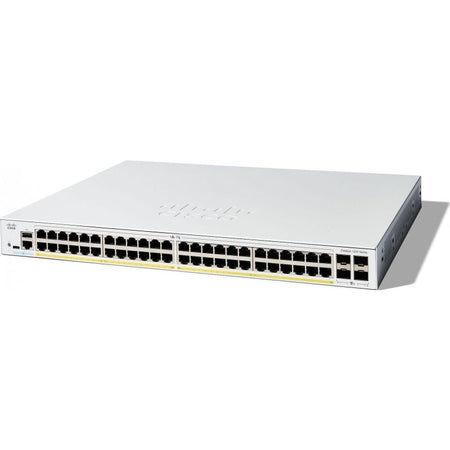 Switch Cisco Catalyst 1200 48-port GE, PoE, 4x10G SFP+