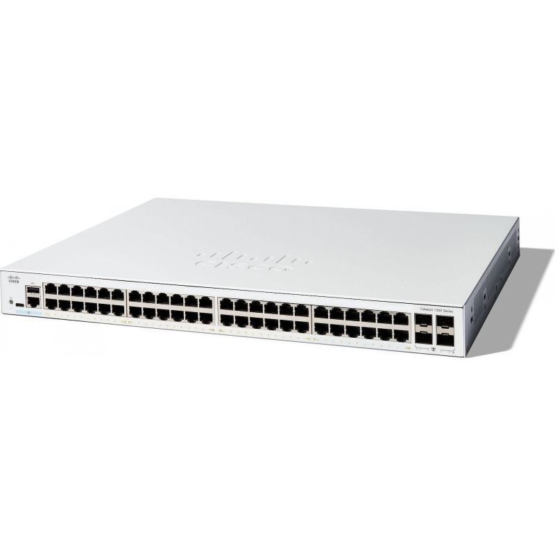Switch Cisco Catalyst 1300 48-port GE, 4x1G SFP