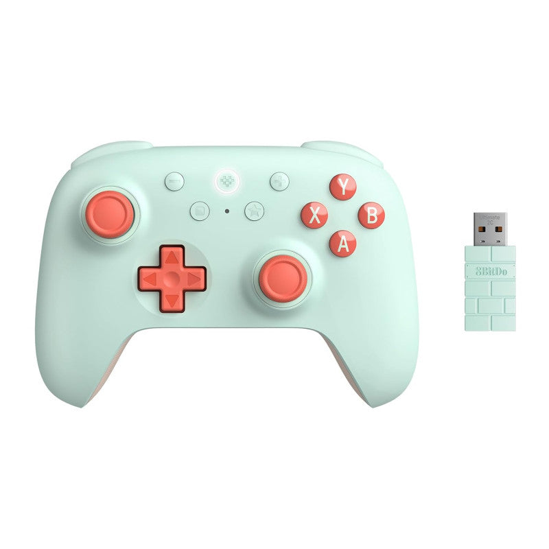 8BitDo Ultimate 2C Wireless BΤ and 2.4Ghz Pad Mint Χειριστήριο Συμβατό Με PC & Android 1000 Hz Polling Rate(RET00471)