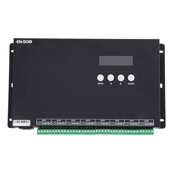 90144 SEEKWAY EN-508 - Professional Channel Controller - Full Colour LED Digital SPI Pixel ONLINE Control System - Κεντρικός & Slave Controller Καναλιών Εξόδου για Ψηφιακά Προϊόντα LED Digital Pixel TTL & DMX512 - Single Colour & RGB & RGBW - Synchrono...