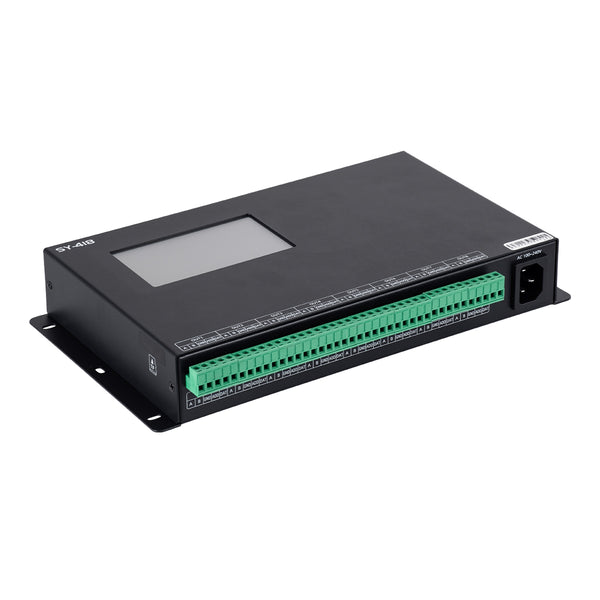 90147 SEEKWAY SY-418 - Professional Master Controller - Full Colour LED Digital SPI Pixel Control System - Controller για Ψηφιακά Προϊόντα LED Digital Pixel TTL & DMX512 - Single Colour & RGB & RGBW - Synchronous & Asynchronous - 3 Χρόνια Εγγύηση