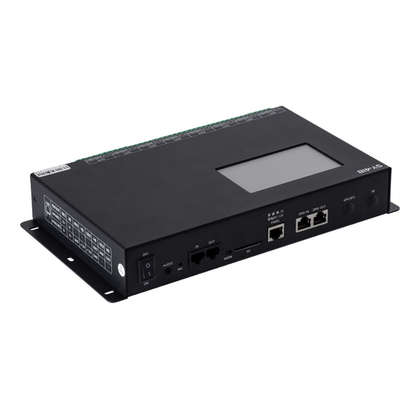 90147 SEEKWAY SY-418 - Professional Master Controller - Full Colour LED Digital SPI Pixel Control System - Controller για Ψηφιακά Προϊόντα LED Digital Pixel TTL & DMX512 - Single Colour & RGB & RGBW - Synchronous & Asynchronous - 3 Χρόνια Εγγύηση