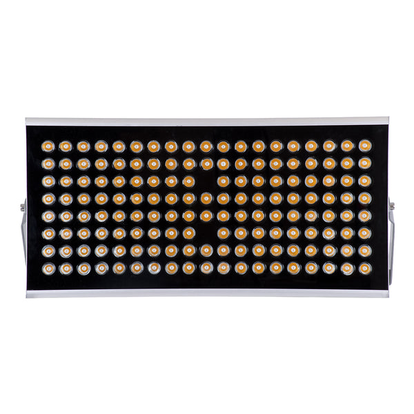 FLOOD-TENA 90223 Προβολέας Wall Washer για Φωτισμό Κτιρίων LED 150W 13500lm 10° DC 24V Αδιάβροχο IP65 L43.5 x W15.5 x H18cm Θερμό Λευκό 2700K - Ασημί - 3 Years Warranty