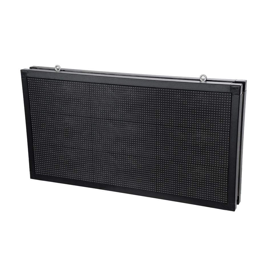 GLOBOSTAR® DISPLAY 90299 Κυλιόμενη Ψηφιακή Επιγραφή 96x48cm P10 Διπλής Όψης LED AC 220-240V Αδιάβροχο IP65 RGB - WiFi Control μέσω FK APP - Αισθητήρας Θερμοκρασίας & Υγρασίας - Μ102 x Π11 x Υ54.5cm - 2 Χρόνια Εγγύηση