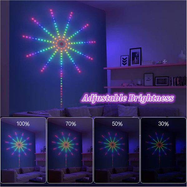 DIGIFRWORKS 5 Meter digitales LED-RGB-Streifen-Set mit digitalem Controller mit WiFi Smart APP und 2,4 GHz RF Wireless Controller – 2 Jahre Garantie