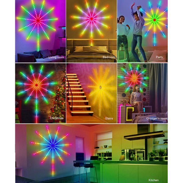 DIGIFRWORKS 5 Meter digitales LED-RGB-Streifen-Set mit digitalem Controller mit WiFi Smart APP und 2,4 GHz RF Wireless Controller – 2 Jahre Garantie