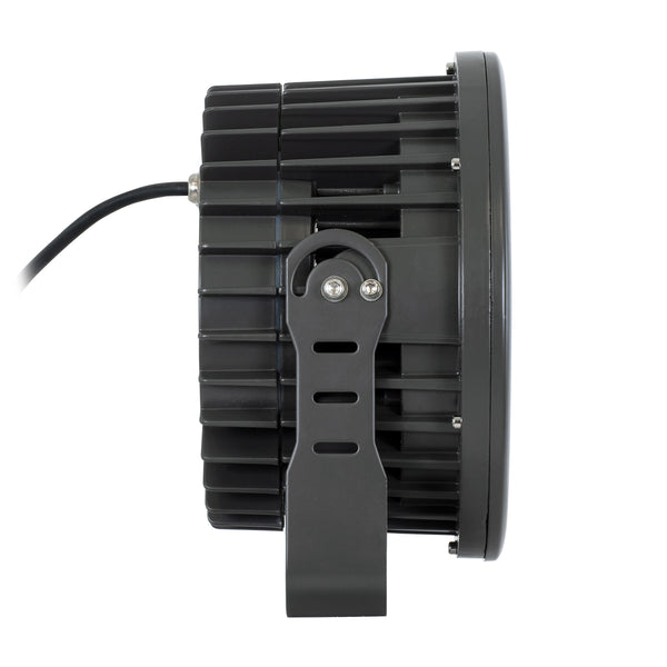 FLOOD-NEVA 90397 Προβολέας Wall Washer για Φωτισμό Κτιρίων LED 54W 4590lm 30° DC 24V Αδιάβροχο IP65 L24.5 x W24.5 x H14.7cm Αρχιτεκτονικό Πορτοκαλί 2200K - Μαύρο - 3 Years Warranty