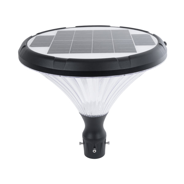 SOLARIOS 90502 Professional LED Solar Urban Park Light Αυτόνομο Ηλιακό Φωτιστικό Πλατείας - Πάρκου - Κήπου 40W 550lm 120° με Ενσωματωμένο Φωτοβολταϊκό Panel 6V 12W & Επαναφορτιζόμενη Μπαταρία Li-ion 3.2V 15000mAh με Αισθητήρα Ημέρας-Νύχτας - Αδιάβροχο ...