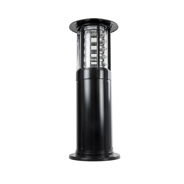 SOLARMIS 90536 LED Solar Bollard Light Κολωνάκι Κήπου Εξωτερικού Χώρου 10W 180lm 120° με Ενσωματωμένο Φωτοβολταϊκό Panel 6V 5W & Επαναφορτιζόμενη Μπαταρία Li-ion 3.2V 6000mAh με Αισθητήρα Ημέρας-Νύχτας - Αδιάβροχο IP65 Φ22 x Υ59cm CCT Ψυχρό-Φυσικό-Θερμ...