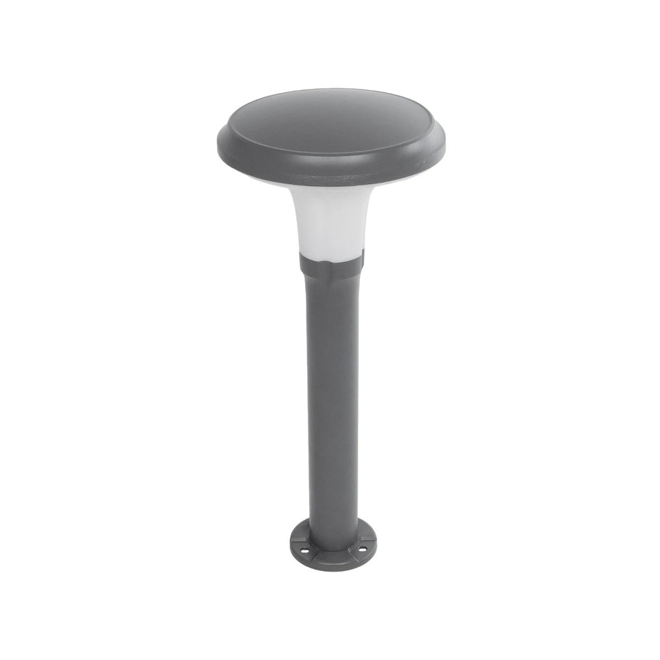 WHISPER 90548 Φωτιστικό Κολωνάκι Κήπου με Ντουί 1 x E27 AC 220-240V Αδιάβροχο IP65 - Γκρι Ανθρακί - Μ27 x Π27 x Υ79cm