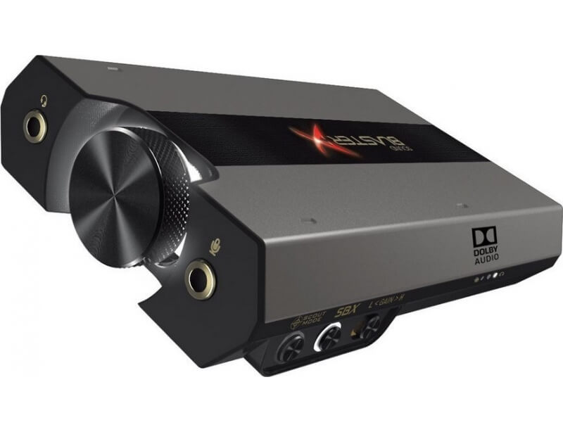 CREATIVE Εξωτερική Κάρτα Ήχου  Sound BlasterX G6 - Type-C