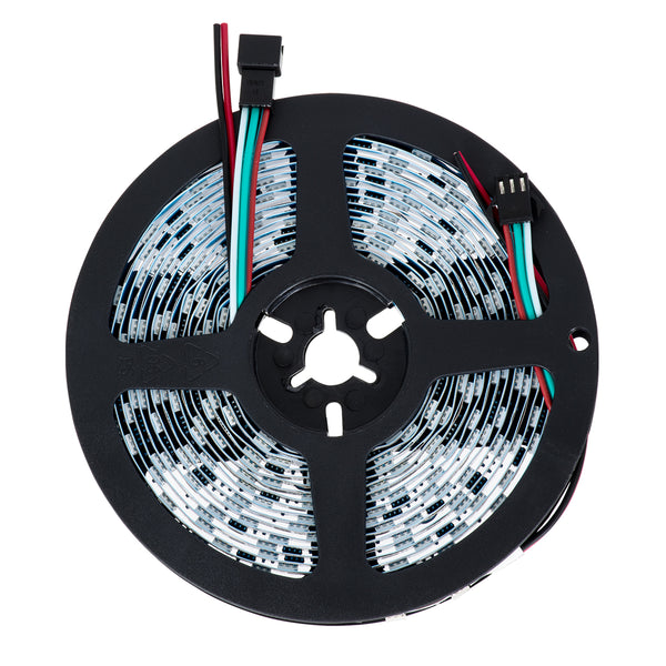 Bandă SMD LED digitală 5050 14.4W/m 60led/m 20Pixel/M SPI/TTL Protocol IC WS2811/UCS16703 1152lm/m 120 ° DC 12V IP20 RGB - 5 ani garanție