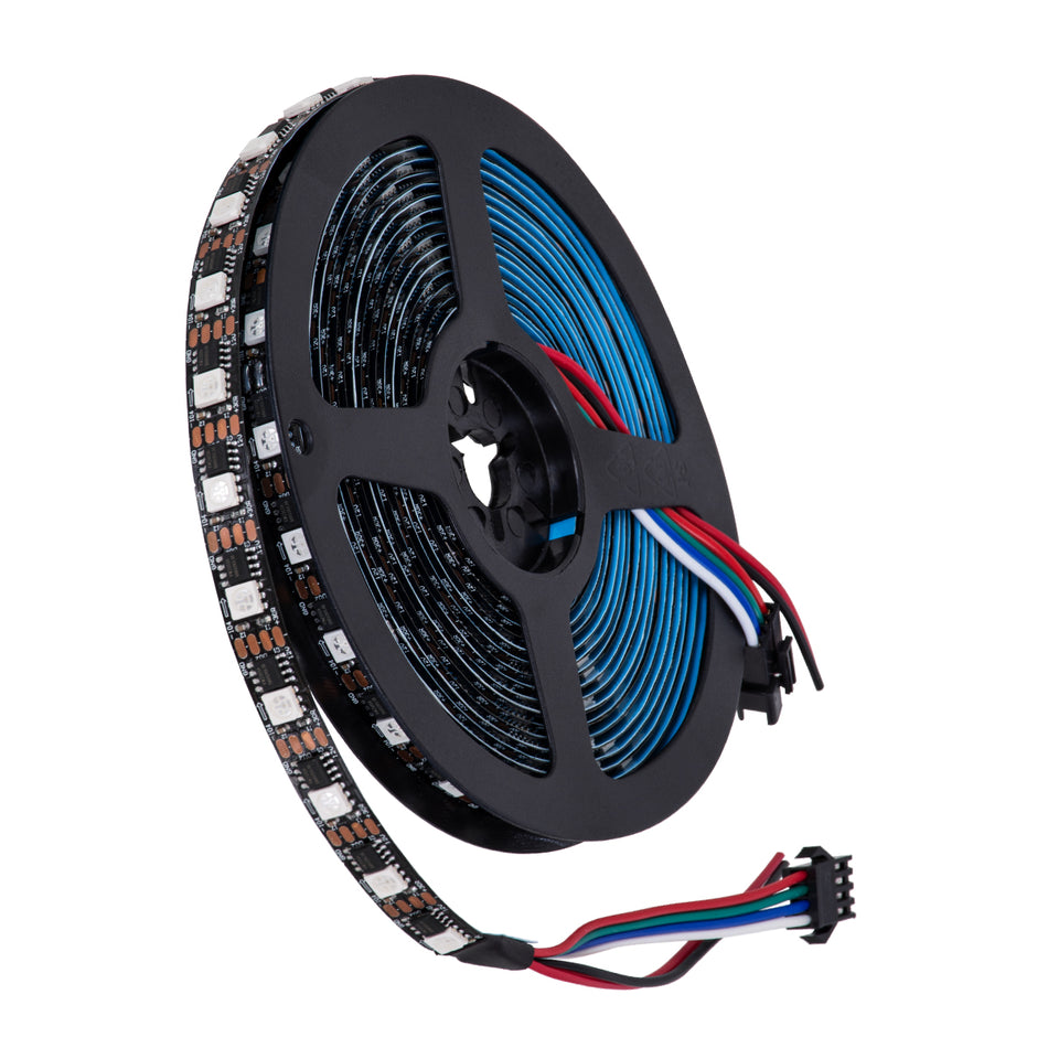 GLOBOSTAR® DIGIPRO 90604 Ψηφιακή Pixel Addressable Ταινία LED 14.4W/m 864lm/m 120° DC 12V IP20 60 x SMD5050 Chip/m 60 x Pixel/m Πολύχρωμο RGB Dimmable SPI/TTL Protocol IC TM1812 - Sanan SMD Chip - Μ500 x Π1 x Υ0.2cm - Ρολό 5 Μέτρων - 5 Χρόνια Εγγύηση