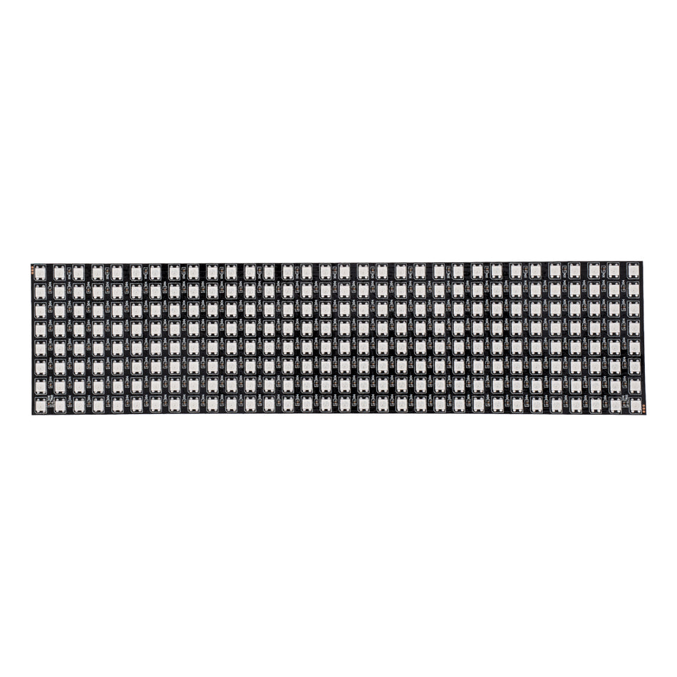 DIGIPLATE 90609 Ψηφιακή Pixel Addressable Πλακέτα LED 61W 3660lm 120° DC 5V IP20 256 x SMD5050 Chip 256 x Pixel Πολύχρωμο RGB Dimmable SPI/TTL Protocol IC WS2812/SK6812 - Sanan SMD Chip - Μ32 x Π8 x Υ0.2cm - 5 Χρόνια Εγγύηση
