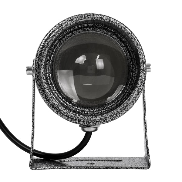 SPOT-XENIA 90634 Σποτ Φωτισμου Wall Washer LED 16W 1280lm 3° dc 24V Αδιάβροχο IP65 Φ9 x Υ12cm Μπλε - Σφυρήλατο Γκρι - 3 Years Warranty