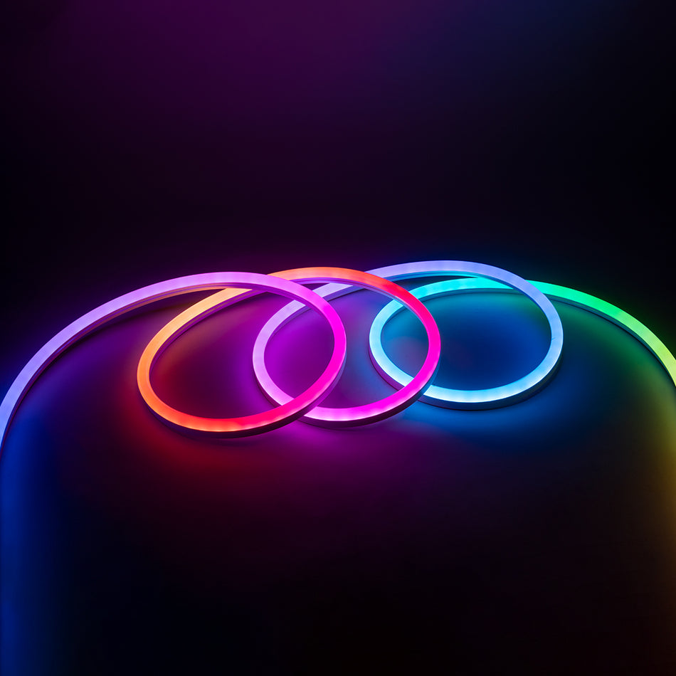 GLOBOSTAR® NEONIO 90755 Ψηφιακή Pixel Addressable Ταινία Neon Flex LED 14.4W/m 864lm/m 180° DC 12V Αδιάβροχο IP65 60 x SMD5050 Chip/m 20 x Pixel/m Πολύχρωμο RGB Dimmable SPI/TTL Protocol IC SM16703P/WS2811/WS2812 - Μ1000 x Π1 x Υ2.3cm - Ρολό 10 Μέτρων ...