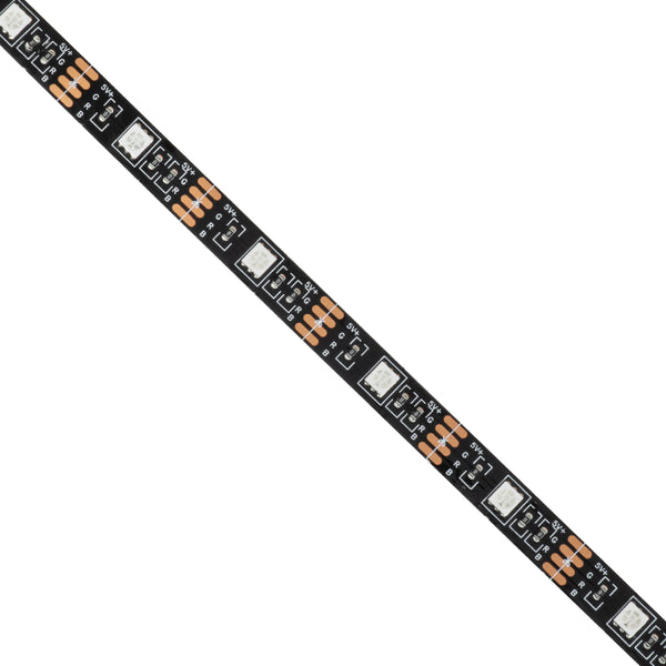 DIGISTRIP 90759 Set RGB Strip - Σετ Ταινίας 5 Μέτρων με Controller & WiFi Mobile APP - LED SMD 5050 36W/5m 150LED/5m 2880lm/m 120° DC 5V με USB 2.0 & WiFi Mobile APP IP20 Πολύχρωμο RGB - Dimmable - Μαύρο Σώμα - Μ500 x Π1 x Υ0.2cm - Συσκευασία 5 Μέτρων ...