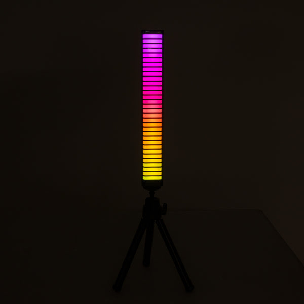 Digicolumn 90761 WiFi Digital Pixel Pixel Rhythm Music Bar LED 8W 640lm 90 ° DC 5V cu USB 2.0 & WiFi App Mobile IP20 - Iluminare prin aplicație WiFi - RGB colorat - DIMMABLE - BLACK - M2.3 X P2.5 X5 - 2 X .. .