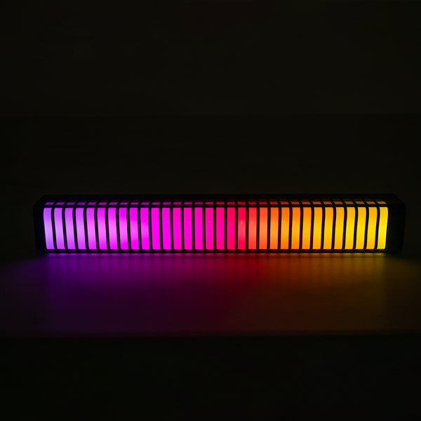 DIGICOLUMN Moderne Büro-Tischlampe WiFi Digital Pixel Rhythm Music Bar LED 8W 640lm &amp; WiFi Mobile APP IP20 – Beleuchtung über WiFi App schalten – Mehrfarbiges RGB