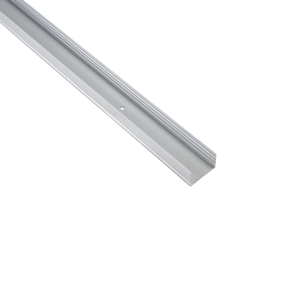 GLOBOSTAR® ALP-19S NEONIO 90770-3M Επιφανειακό Προφίλ Αλουμινίου για Ταινίες LED ΝΕΟΝΙΟ - Ασημί- Μ300 x Π2.9 x Υ1.9cm