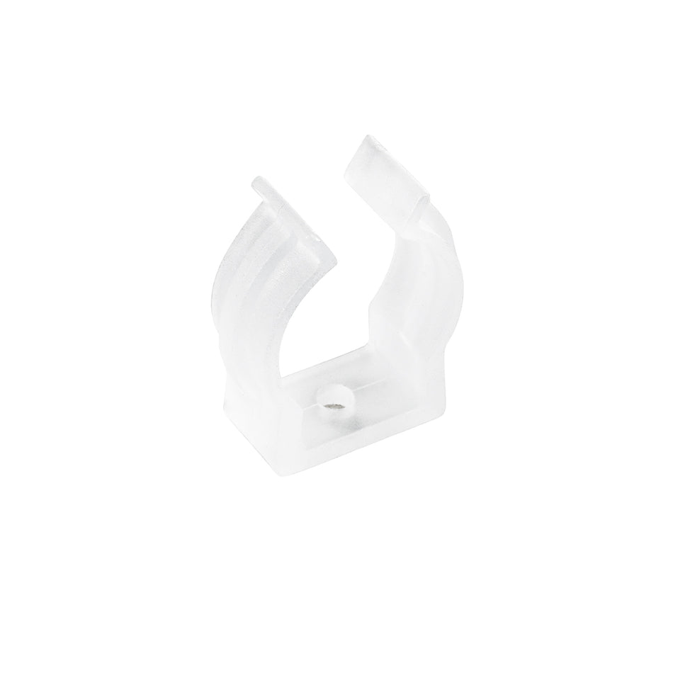 NEONIO-D 90778 Βάση Στήριξης για Neon Flex LED Αδιάβροχο IP65 - Διάφανο - Μ2.3 x Π2 x Υ2.7cm