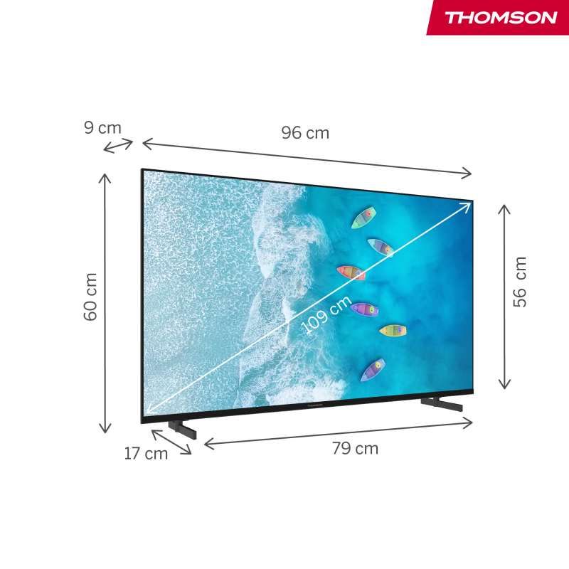 Τηλεόραση Thomson 43" UHD Google TV 43UG4S15