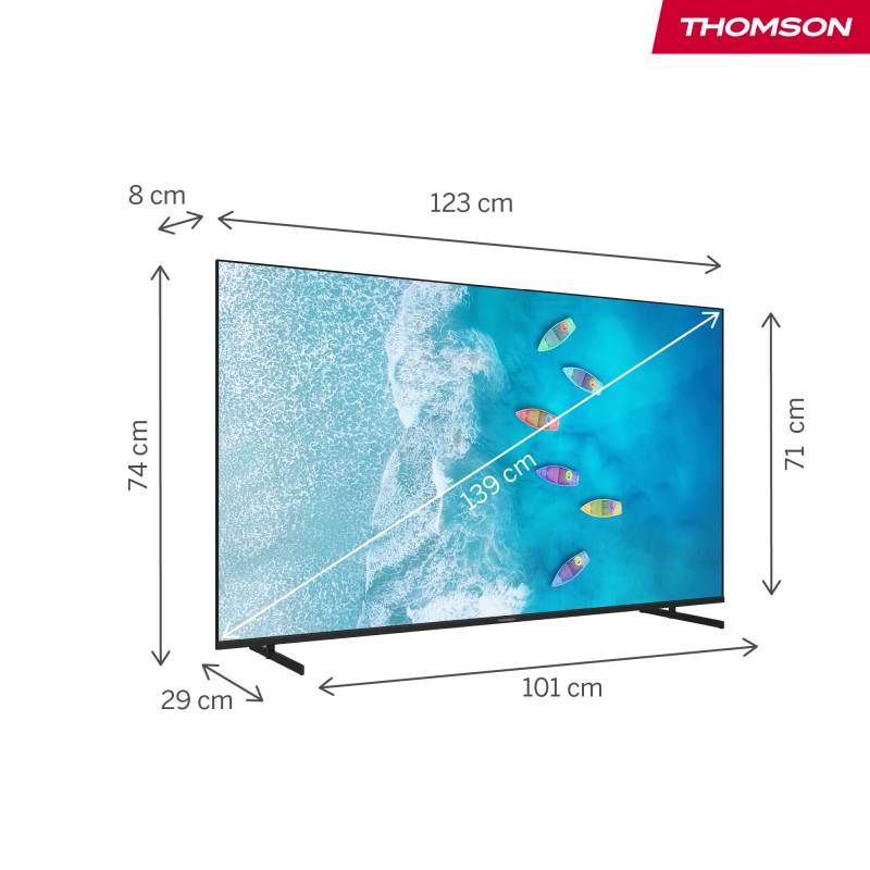 Τηλεόραση Thomson 55" UHD Google TV 55UG4S15