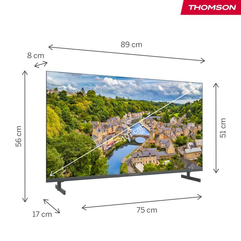 Τηλεόραση Thomson 40FQG3S15 40" FHD QLED Google TV