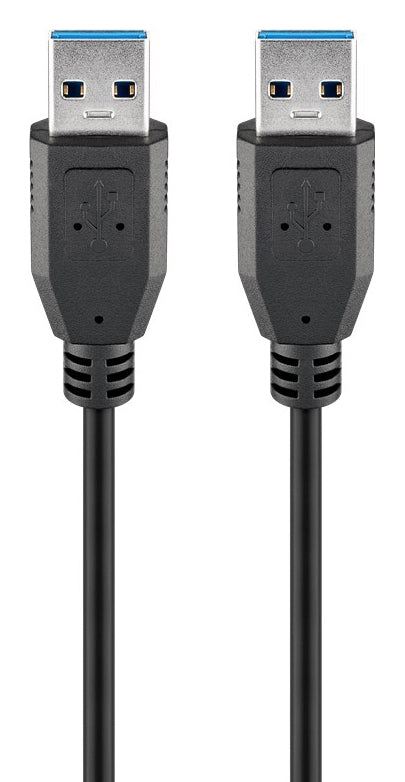 GOOBAY καλώδιο USB 3.0 93928, 5 Gbps, 1.8m, μαύρο