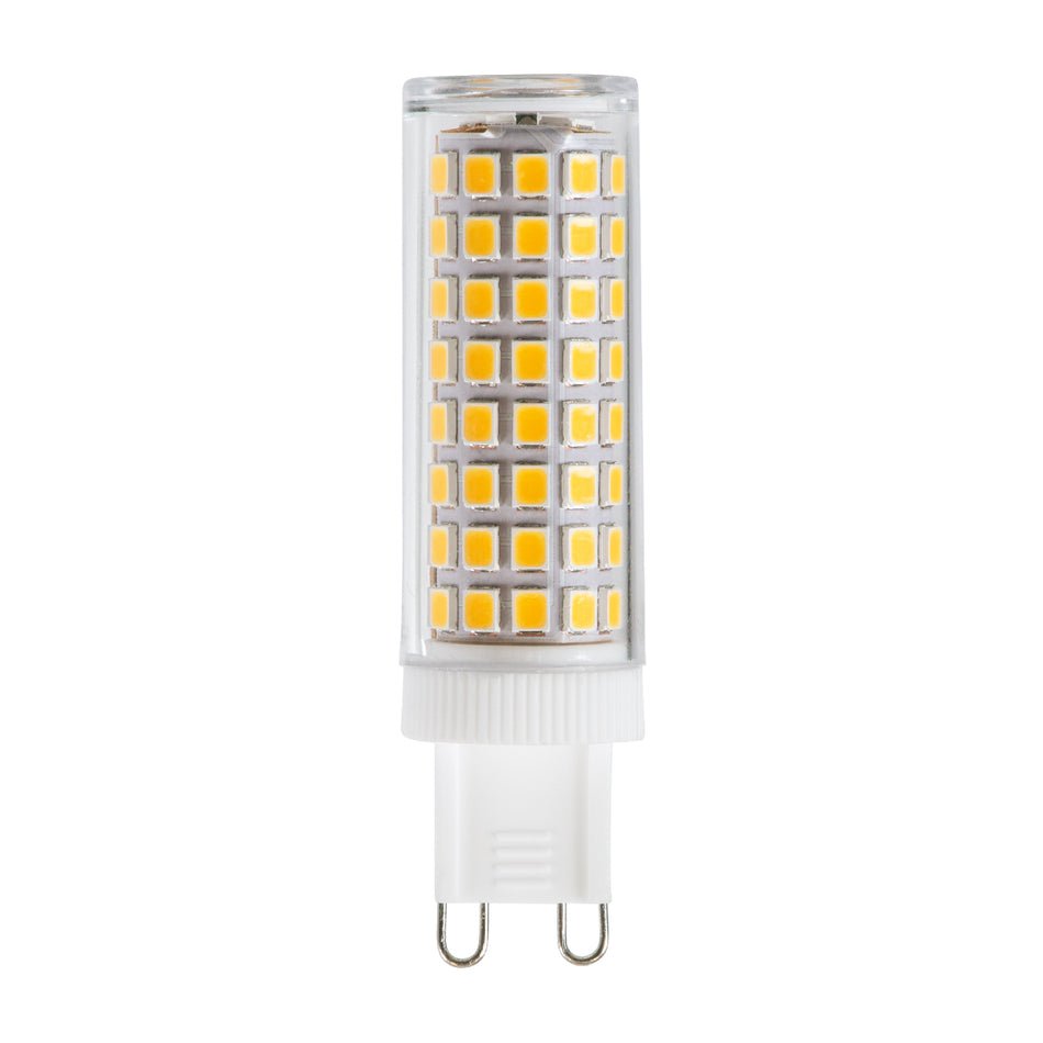 GLOBOSTAR® TUBΙTO 60386 Λάμπα G9 68mm LED 6W 816lm 360° AC 220-240V IP20 Θερμό Λευκό 2700K - Lumileds SMD Chip - Μ1.8 x Π1.8 x Υ6.8cm - 3 Χρόνια Εγγύηση