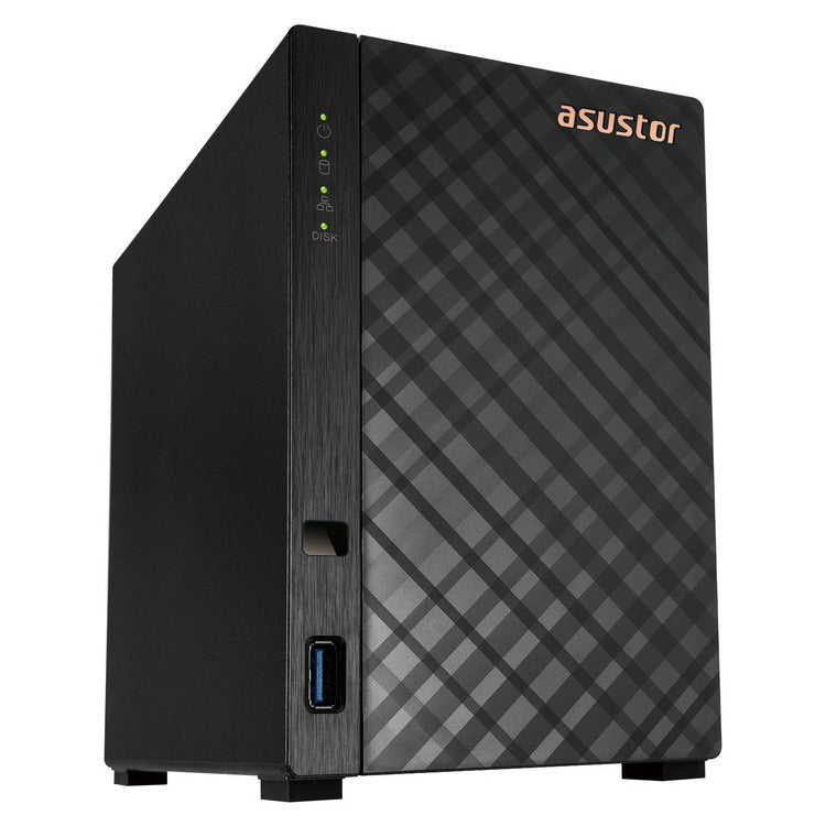 ASUSTOR NAS DRIVESTOR 2 Gen2 AS1202T 2-BAY Quad-Core/1GB DDR4/2.5GbE Port