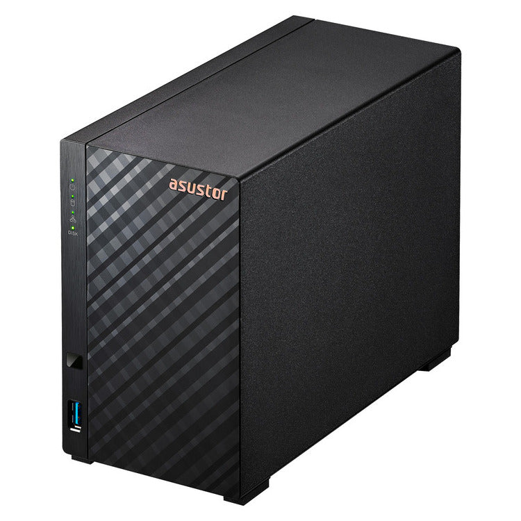 ASUSTOR NAS DRIVESTOR 2 Gen2 AS1202T 2-BAY Quad-Core/1GB DDR4/2.5GbE Port