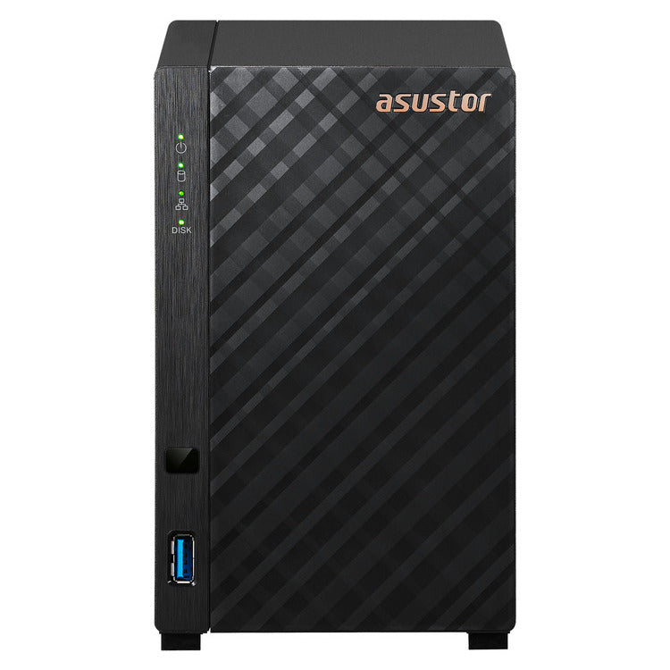 ASUSTOR NAS DRIVESTOR 2 Gen2 AS1202T 2-BAY Quad-Core/1GB DDR4/2.5GbE Port