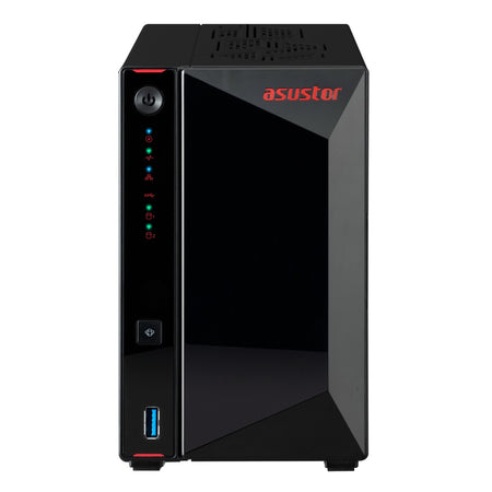 ASUSTOR NAS NIMBUSTOR 2 Gen2 AS5402T  2-BAY 3,5''/4x M.2 NVMe slots/ Intel Celeron Quad-Core/4GB DDR4/2x2.5GbE Port