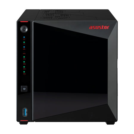 ASUSTOR NAS NIMBUSTOR 4 Gen2 AS5404T 4-BAY 3,5''/4x M.2 NVMe slots/Intel Celeron Quad-Core/4GB DDR4/2x2.5GbE Port
